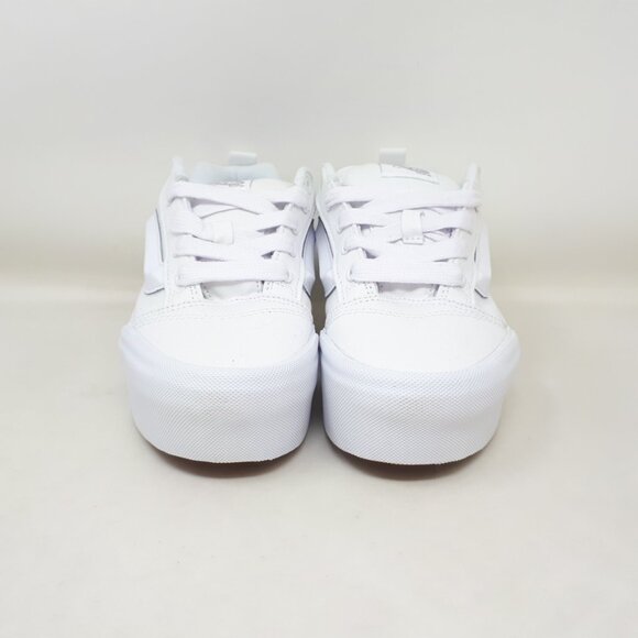 Vans Knu Stack Platform Stacked All True White Shoe Sneaker Mens 5.5 / Womens 7 - Picture 7 of 12